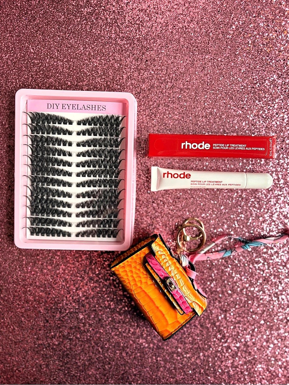 rhode Peptide Lip Treatment Set NWT Pink & Red